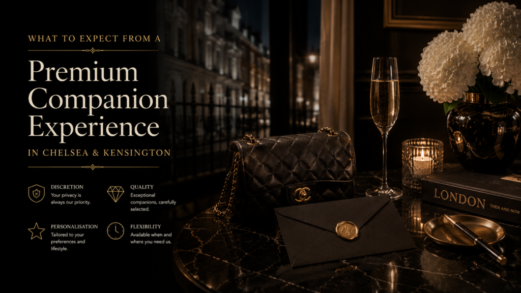 What to Expect from Premium Companionship in Chelsea and Kensington