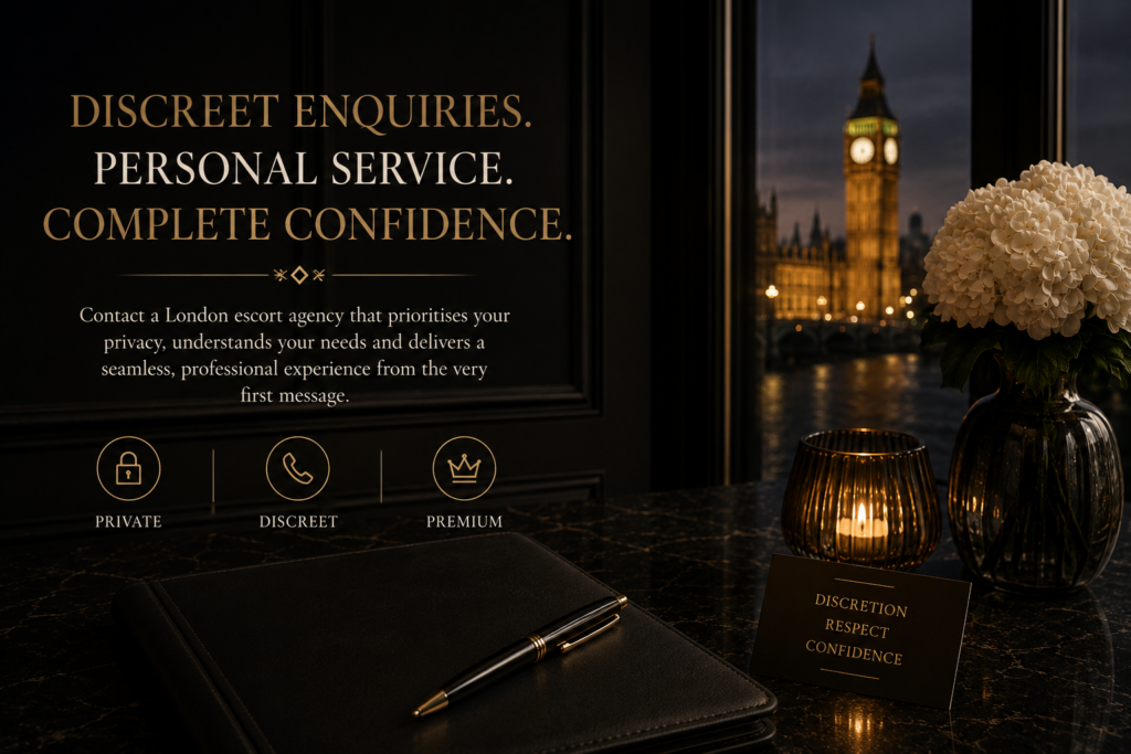 contact a london escort agency